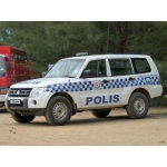 Royal Brunei Polis Mitsubishi Pajero