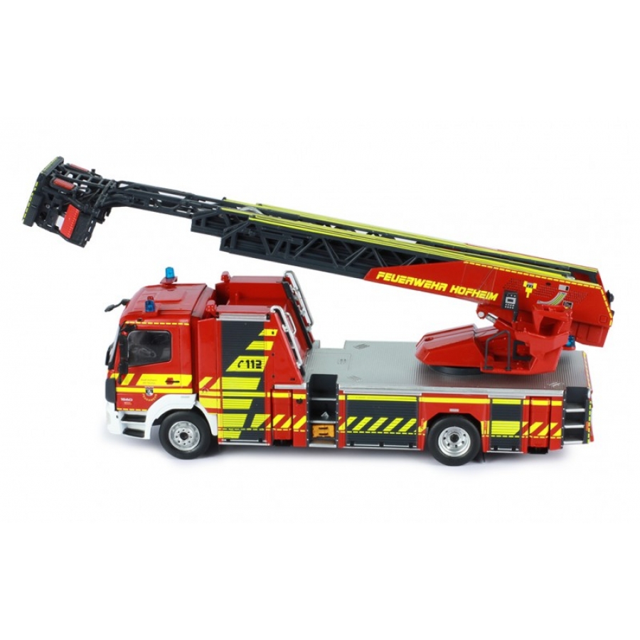 Miniature Burago MERCEDES-BENZ ATEGO MAGIRUS DLK 23/12