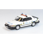 Swedish Police Polis 1987 SAAB 900i