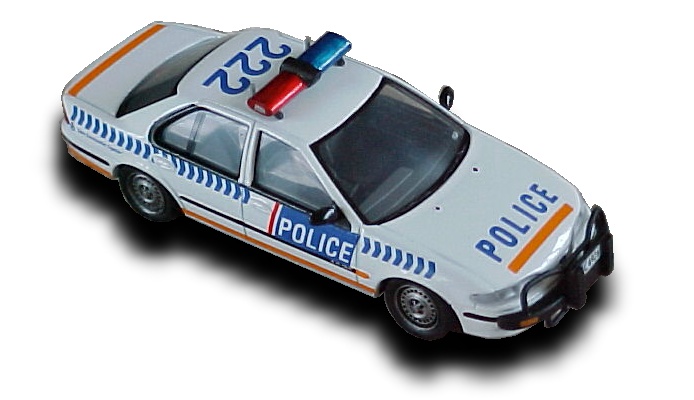 New Zealand Police FORD FALCON EF Motorway Patrol Car